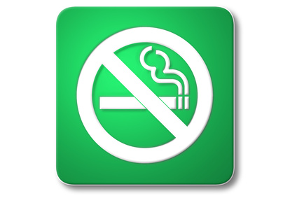 piktogramm flughafen: no smoking