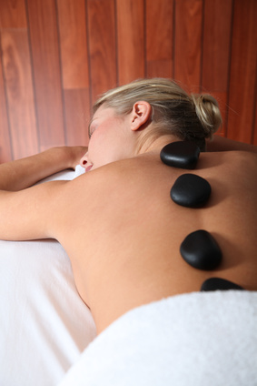 Hot stones massage