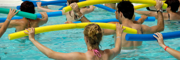 Aerobic in pool